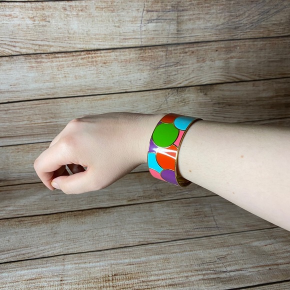 Kate Spade VINTAGE “New York Minute” Idiom Bangle - Picture 5 of 7